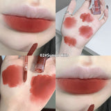 Air Velvet Lip Lacquer Matte Lipstick No Stain On Cup Color Rendering