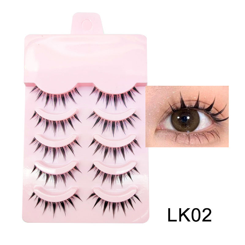 Comic Eye Fairy Hair False Eyelashes Simulation Thick Curly