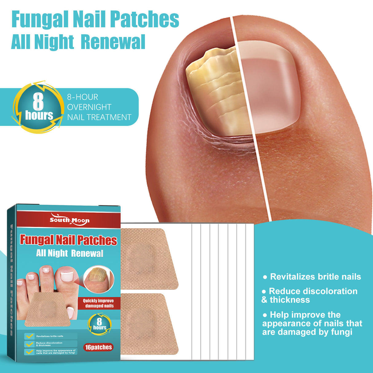 Nail Care Night Patch Soft Nail Thickening