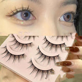 Comic Eye Fairy Hair False Eyelashes Simulation Thick Curly