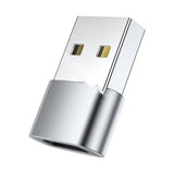 Aluminum Alloy USB Male To Female TYPE-C Adapter