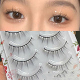 Comic Eye Fairy Hair False Eyelashes Simulation Thick Curly