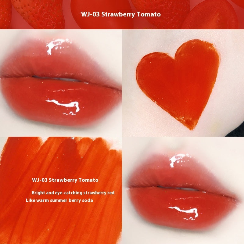 Mirror Lip Lacquer Moisturizing Non-pulling Dry Film Moisturizing