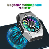 Phone Magnetic Radiator ABS Game Cooler System Quick Cooling Fan