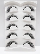 Mink Eyelashes Eye Tail Lengthening Natural Eyelashes Flat False