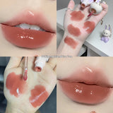 Water Light Lip Lacquer Moisturizing Mirror Makeup No Stain On Cup Lipstick