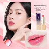 Petal Flower Lipstick Transparent Jelly Color Changing Temperature