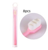 Ultra-fine Toothbrush Super Soft Bristle Deep Cleaning Brush Portable For Oral Care Tools Teeth Care Oral Cleaning Travel