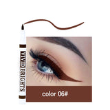 Ladies Fashion 6 Colors Matte Quick Dry Liquid Eyeliner