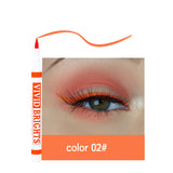 Ladies Fashion 6 Colors Matte Quick Dry Liquid Eyeliner