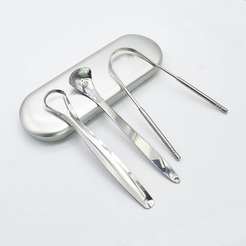 Stainless Steel Tongue Scraper Oral Care Tools