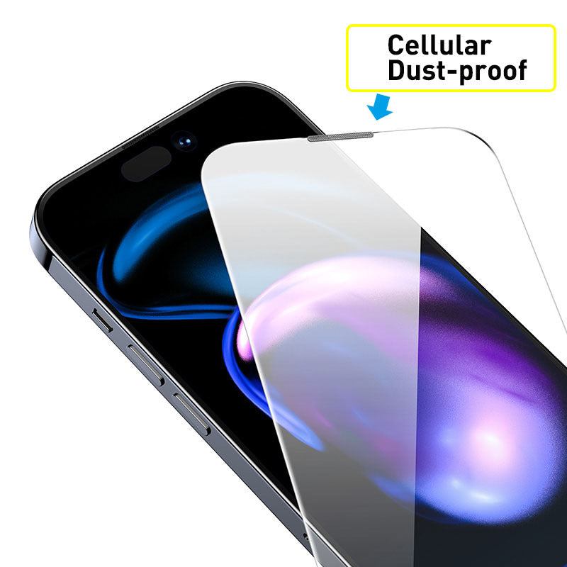 New 2Pcs Tempered Glass Screen Protector