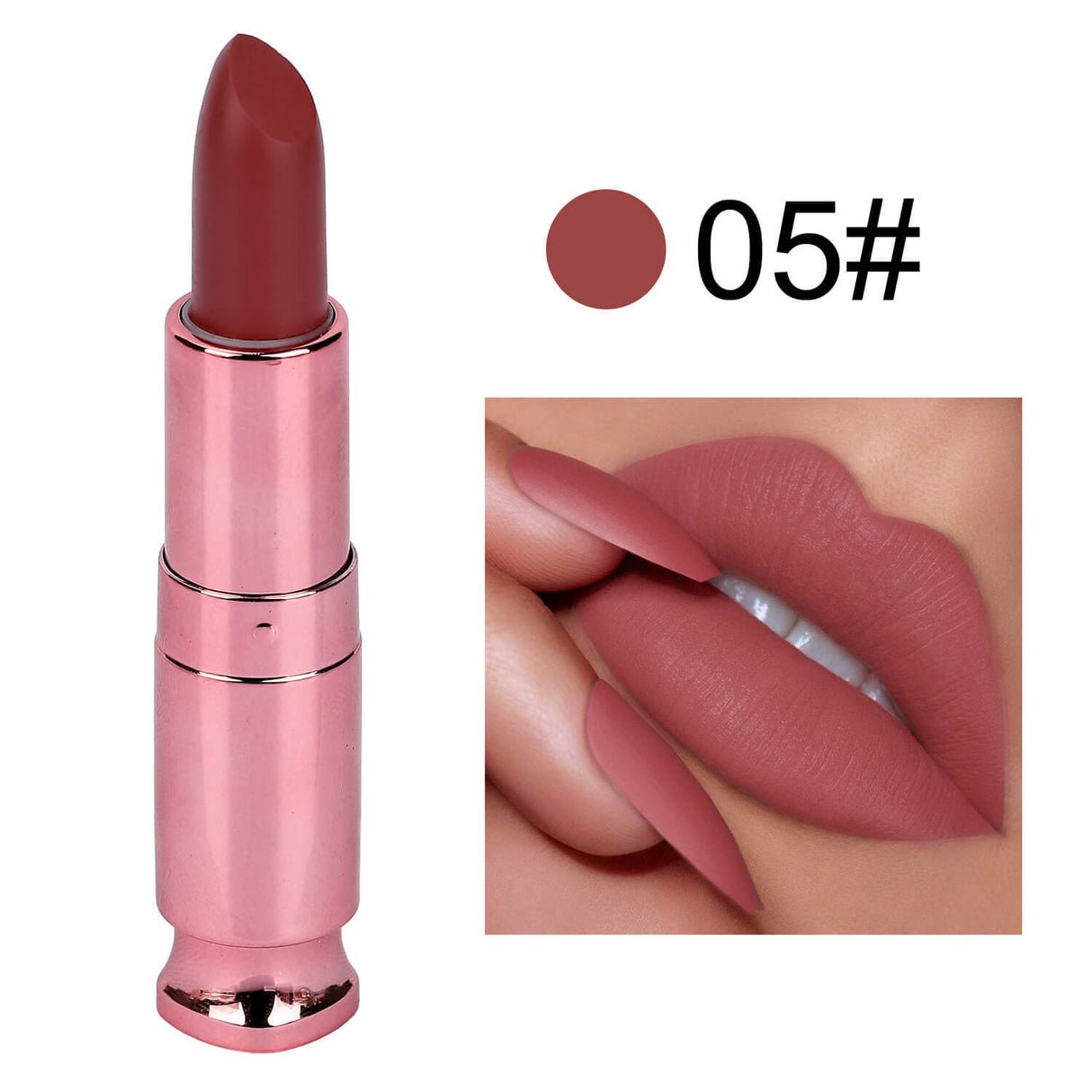 Easy To Color Matte No Stain On Cup Long Lasting Lipstick Lip Balm