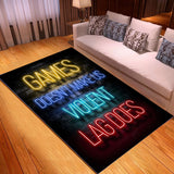 Game Console Symbol Game Carpet