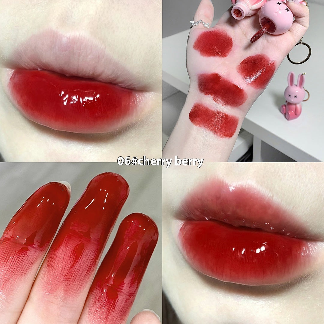 Water Light Lip Lacquer Moisturizing Mirror Makeup No Stain On Cup Lipstick