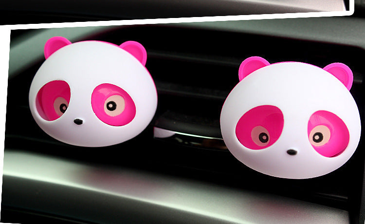 Panda Car Perfume Car Perfume Seat Cute Solid Car Aromatherapy