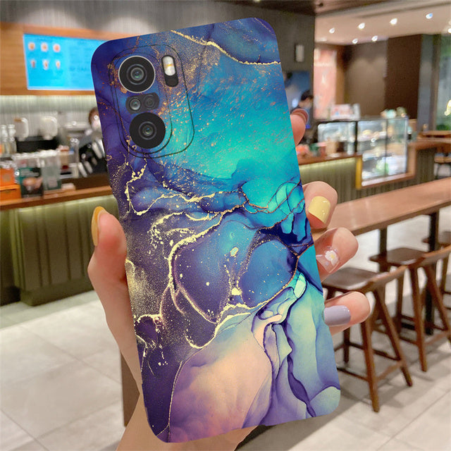 New Galaxy Marble Cover Phone Case