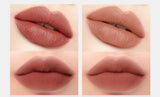 Lip Glaze Nude Milky Coffee Amber Pumpkin Cinnamon Milk Tea Double-headed Lipstick