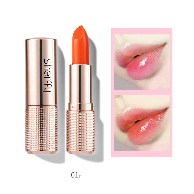 Moisturizing And Moisturizing Carotene Color Changing Lipstick