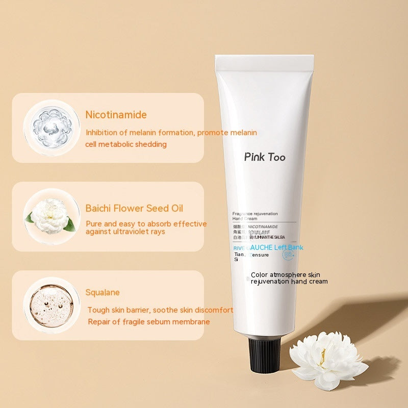 Nicotinamide Fragrance Rejuvenation Hand Cream Small Moisturizing