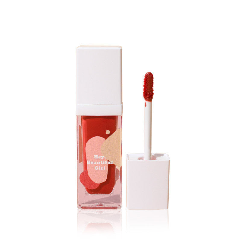 Ice-through Lip Glaze Moisturizing And Shiny Mirror Jelly Is Not Easy To Decolorize