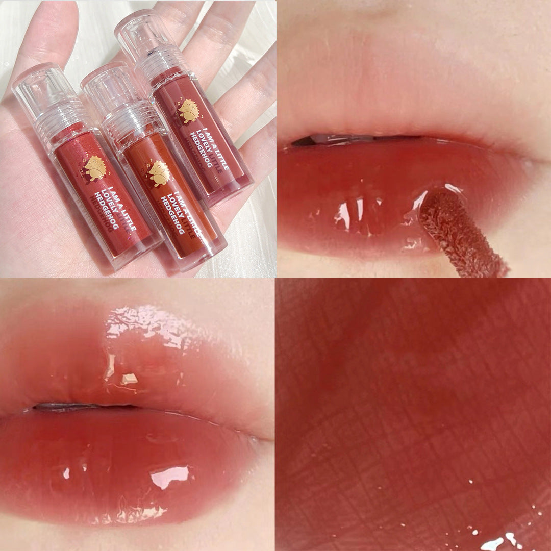 Mirror Paint Light Lip Lacquer Lipstick No Stain On Cup Long-lasting White