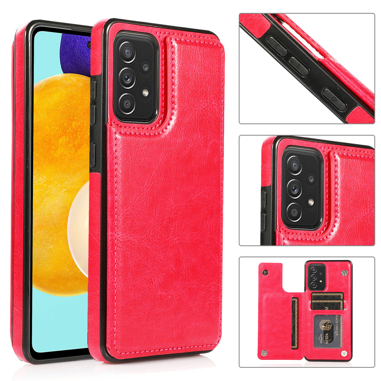 Card Leather Flip Phone Case Cover