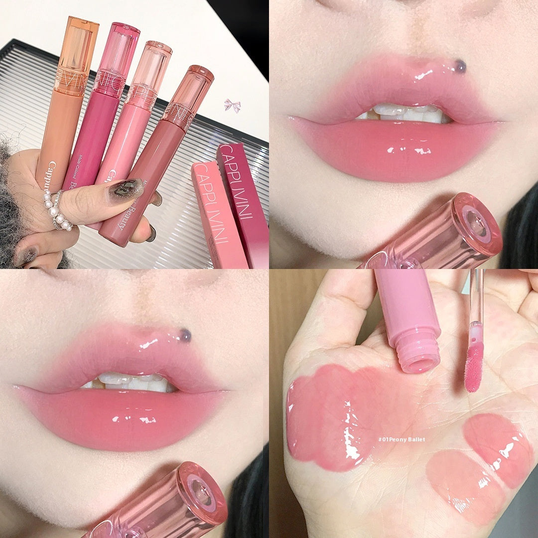 Glass-sensitive Water Juice Lip Lacquer