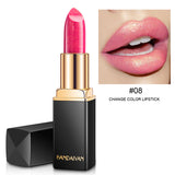 Han Daiyan Mermaid Shiny Metallic Lipstick Pearlescent Color Changing Temperature