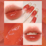 Ice-through Lip Glaze Moisturizing And Shiny Mirror Jelly Is Not Easy To Decolorize