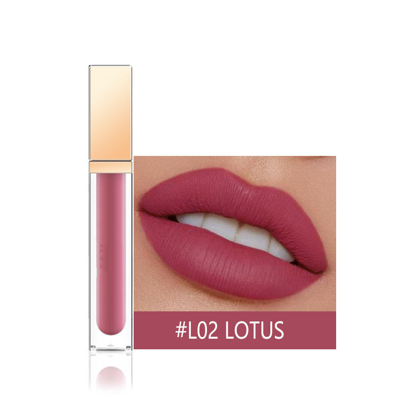 Color Lip Gloss Matte Water Mist Lip Dew No Stain On Cup Long Lasting Lip Lacquer