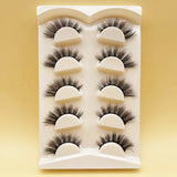 Mink Eyelashes Eye Tail Lengthening Natural Eyelashes Flat False