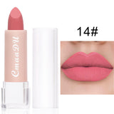 CmaaDu15 Color Matte Moisturizing Lipstick Waterproof Matte Lip Gloss