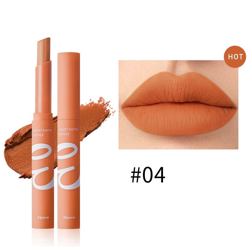 Not Easy To Dip Cup Color Velvet Matte Lipstick