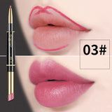 Double Head Lipstick Pen Waterproof And Makeup Holding