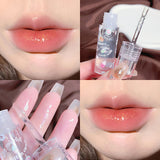 Cappuvini Cotton Candy Lip Gloss Lip Balm Glass Transparent