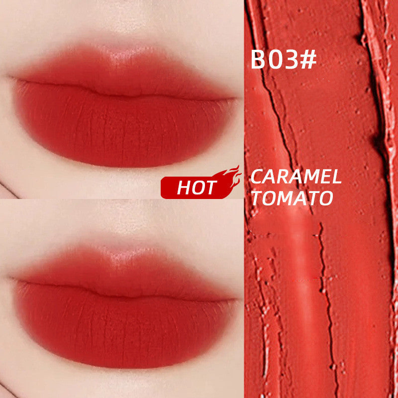 Lip And Cheek Dual-use New Lip Mud Matte Matte Velvet Lip Glaze Lipstick