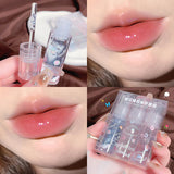 Cappuvini Cotton Candy Lip Gloss Lip Balm Glass Transparent