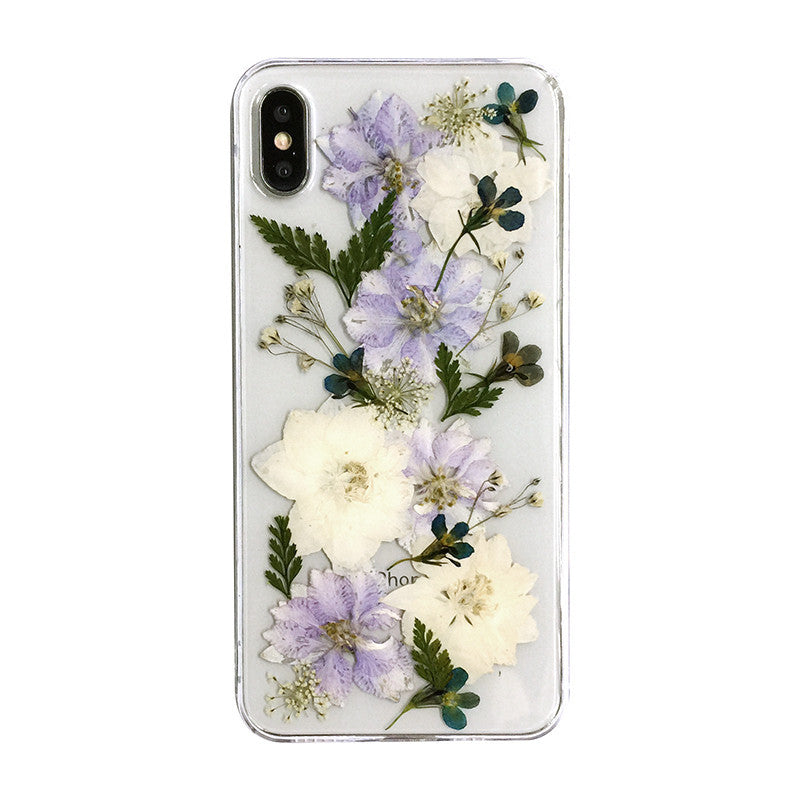 Compatible with Apple, Suitable For IPhonex Xr Flower 12 Mobile Phone Case 11 Pro Max Soft Case