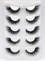 Mink Eyelashes Eye Tail Lengthening Natural Eyelashes Flat False