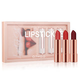 Gold Silk Brocade Velvet Lipstick Set Combination