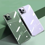 Simple Borderless Transparent Phone Case Cover