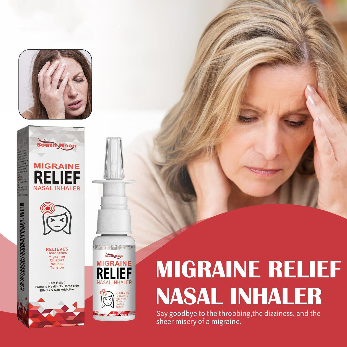 Body Care Spray Relieves Nasal Discomfort