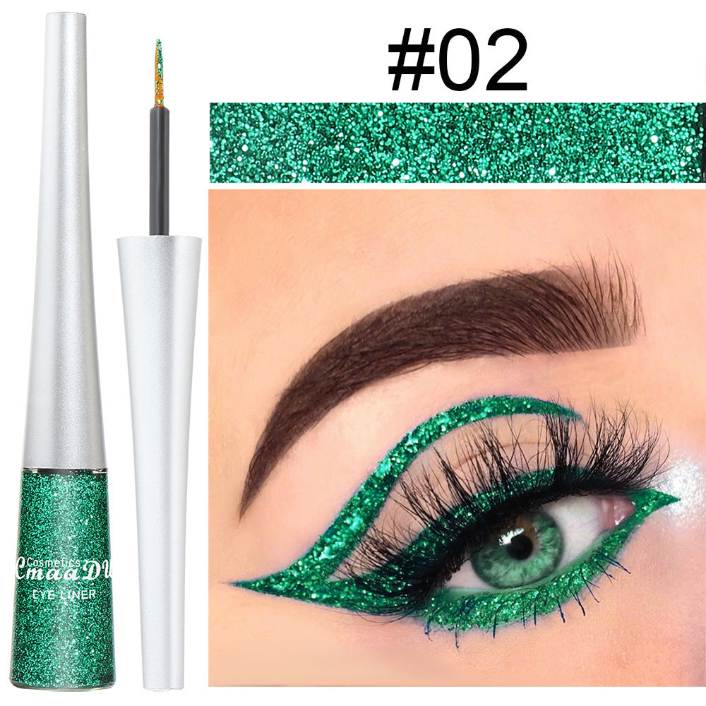 Glitter Glitter Gold Scallion Powder Eyeliner Liquid