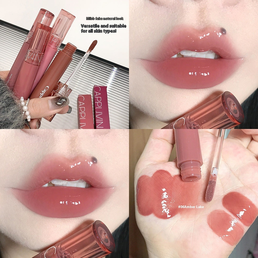 Glass-sensitive Water Juice Lip Lacquer