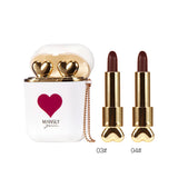 Cute Earphone Love Charging Bin Lipstick 2 Pack