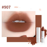 Striped Autumn And Winter Retro Lipstick Soft Mist Velvet Caramel Chestnut