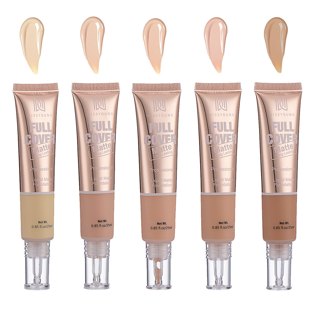 Lightweight Breathable Concealer Matte Liquid Foundation